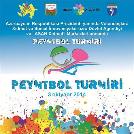 ASAN mərkəzlərin arasında Peyntbol Turniri keçiriləcək